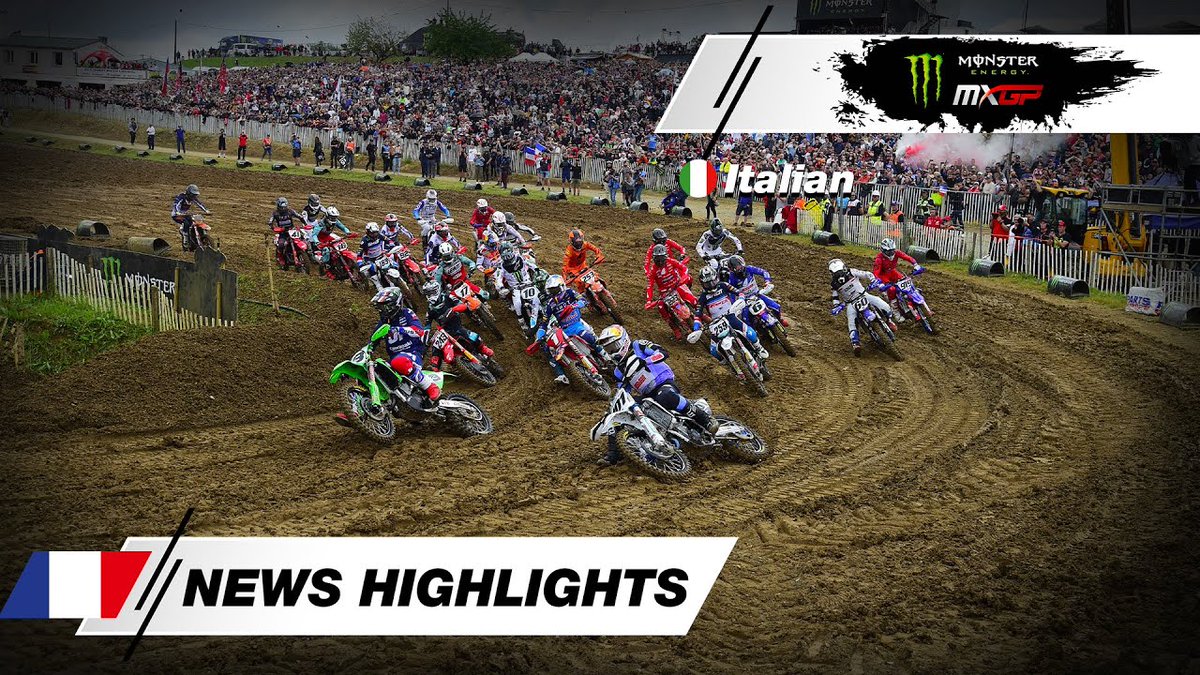 WATCH | The MX2 and MXGP Highlights from Round 7 of the 2024 @MXGP season from France: lwmag.co.za/mxgp-of-france… #Motocross #MXGP #Moto