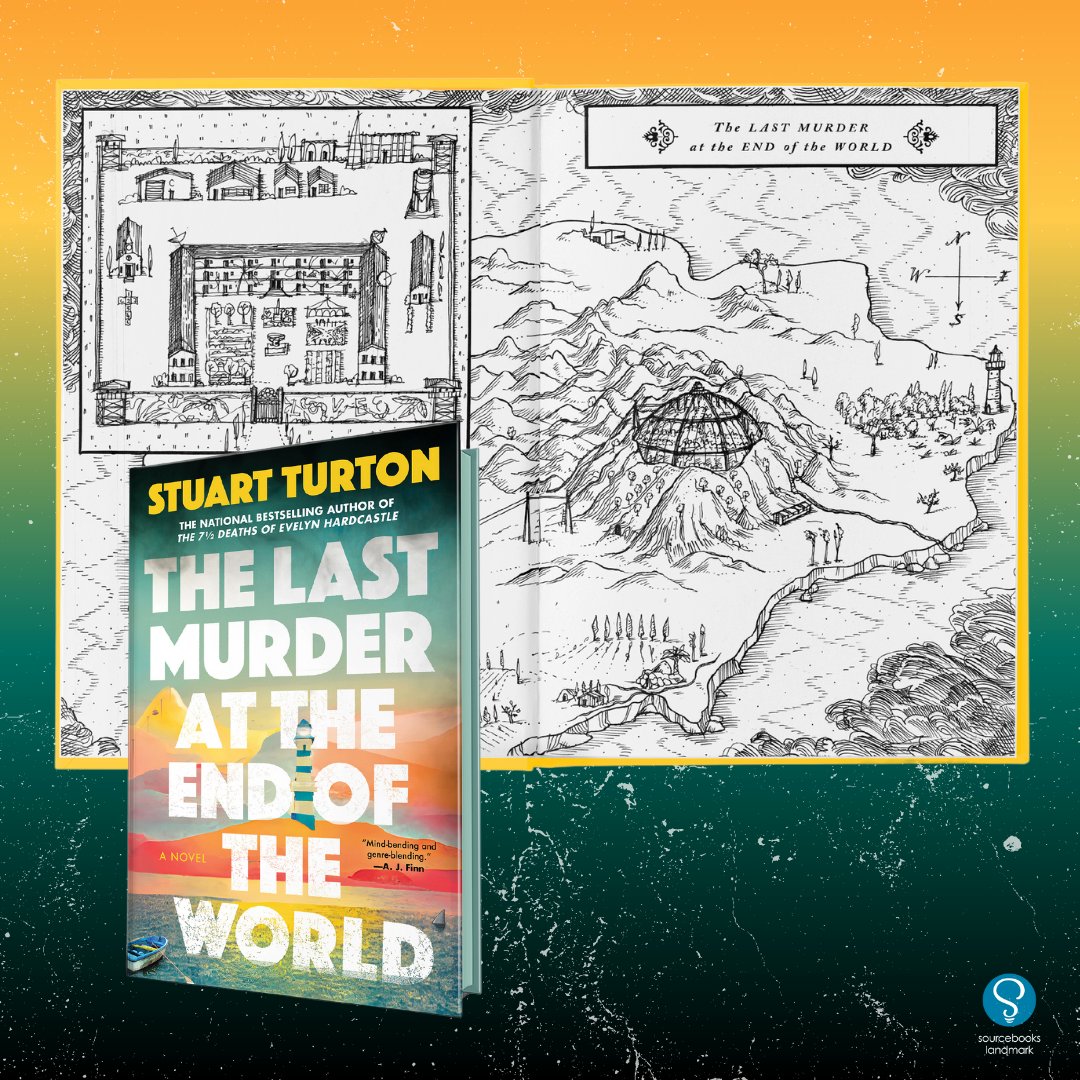 The Last Murder at the End of the World is out in the US today. It’s Agatha Christie meets Lost. It’s a utopian/dystopian. It’s got an omniscient narrator, family drama, and an island full of secrets. It also has sprayed edges and a map! Please buy it. I think you’ll like it.