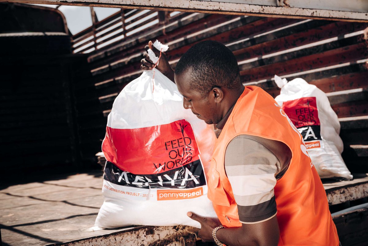 Throughout the holy month of Ramadan, your incredible generosity allowed us to provide 50,000 meals in Kenya – Alhamdulillah! 🙏 We’re feeding all year round, and you can too! Give a family the gift of food for an entire month for just £50. Click: pennyappeal.org/appeal/feed-ou…