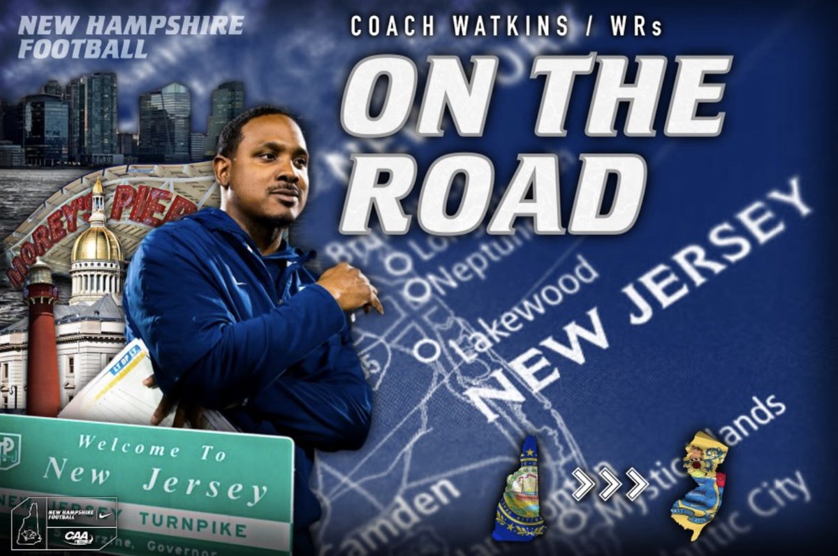 Charles Watkins (@coachwatkinsunh) on Twitter photo New Jersey, <a href="/UNH_Football/">New Hampshire Football</a> is a program that’s invested in your success now & in the future! We 📝 4️⃣ From South Jersey in the 2️⃣0️⃣2️⃣4️⃣ class & we are looking to build on the pipeline in 2️⃣0️⃣2️⃣5️⃣ ‼️
Who’s Next ❓
#CAT25TRONG | #Pipeline | #HomeState New Jersey, <a href="/UNH_Football/">New Hampshire Football</a> is a program that’s invested in your success now & in the future! We 📝 4️⃣ From South Jersey in the 2️⃣0️⃣2️⃣4️⃣ class & we are looking to build on the pipeline in 2️⃣0️⃣2️⃣5️⃣ ‼️
Who’s Next ❓
#CAT25TRONG | #Pipeline | #HomeState