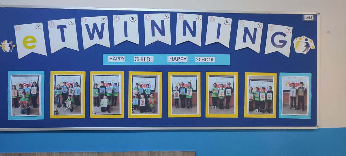 Okulumuz 4A sınıfı tarafından gerçekleştirilmekte olan HAPPY CHILD,HAPPY SCHOOL isimli e twining projesinde hazırlamış oldukları panomuz.
