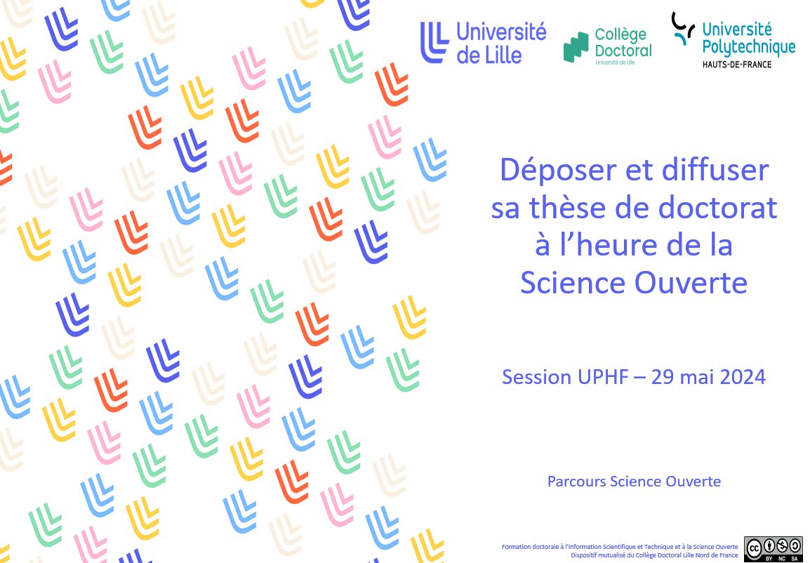 BU de l'UPHF (@buuphf) on Twitter photo Doctorant.es en 1ère/2e année à l’<a href="/UphfOfficiel/">Université Polytechnique Hauts-de-France</a>, il reste 7 places pour la formation "Déposer et diffuser sa thèse de doctorat à l'heure de la science ouverte" le mercredi 29 mai à la #BUMontHouy de 9h30 à 12h. RDV sur ADUM pr +d'info! <a href="/LAMIH_UPHF/">LAMIH (UPHF)</a> <a href="/iemn_fr/">IEMN</a> <a href="/LARSH_uphf/">Labo LARSH (UPHF)</a> Doctorant.es en 1ère/2e année à l’<a href="/UphfOfficiel/">Université Polytechnique Hauts-de-France</a>, il reste 7 places pour la formation "Déposer et diffuser sa thèse de doctorat à l'heure de la science ouverte" le mercredi 29 mai à la #BUMontHouy de 9h30 à 12h. RDV sur ADUM pr +d'info! <a href="/LAMIH_UPHF/">LAMIH (UPHF)</a> <a href="/iemn_fr/">IEMN</a> <a href="/LARSH_uphf/">Labo LARSH (UPHF)</a>