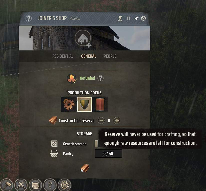 mnrlords's tweet photo. We can now put a reserve of planks, or wood, I hope also firewood or coal in the buildings that need it.
#ManorLords #ManorLordsNews #TopSecretGames #UpdateNews https://t.co/Y0zGja73xB