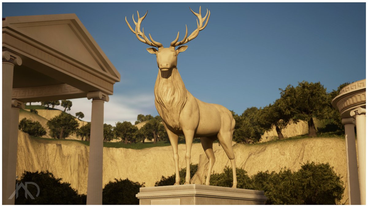 Armée de son arc, Artémis protège farouchement la nature !🏹

Découvrez son temple, créé par Émilie, passionnée de mythologie. 

Admirez le travail effectué sur les mosaïques !🤩 

iad-3d.fr/galerie/enviro…

#iad3D #3D #greekmythology #artemis