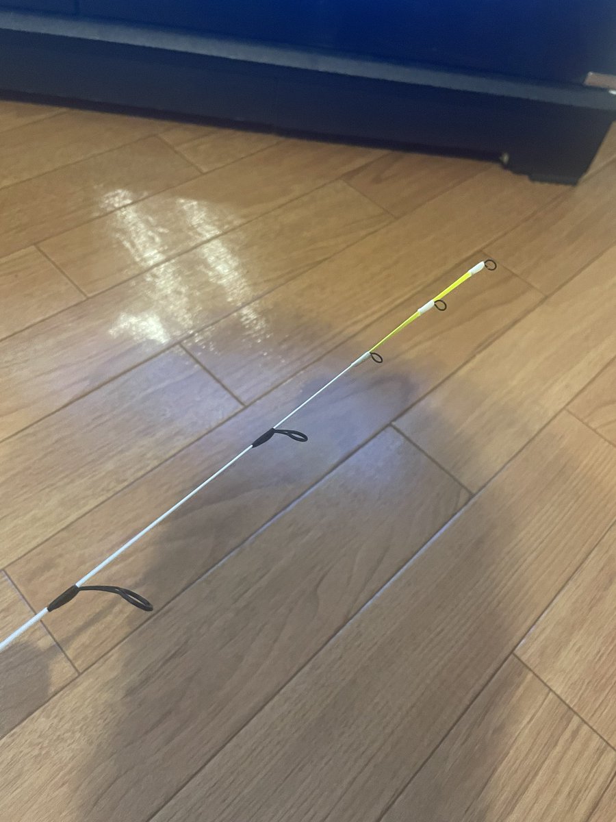 anglerkf's tweet photo. 教えて先生🙋‍♂️
これでタイラバしたら流石に折れるかな？

#ジャッカル
#eggarm https://t.co/VIP5pNZXOb