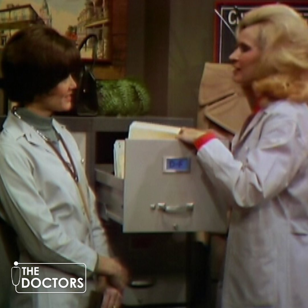 watch_doctors's tweet photo. Martha is thrilled to see Toni's engagement ring, Karen tries to coax Maggie into leaving Greta behind, and Maggie presents her "patient's" symptoms to John.

Watch today's episode from 3.1 1972 at 12pm &amp; 6:30pm E|P on @watchretrotv or 12pm ET &amp; 6:30pm ET on @itsrealgoodtv. https://t.co/jNTh5rKLLv