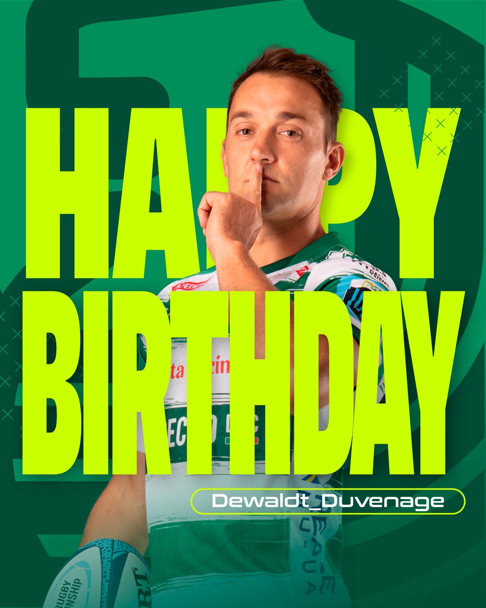 Tanti auguri a @dewaldtduvenage 🥳🎂🦁

#BenettonRugby #WeAreLions #happybirthday