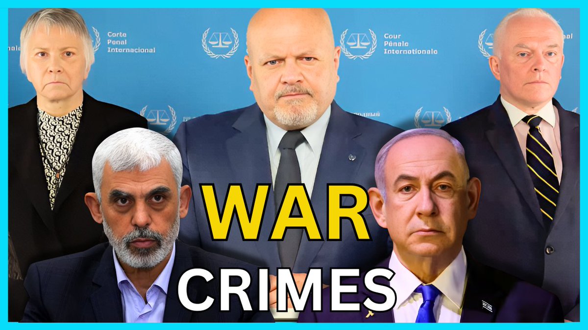 Netanyahu And Sinwar: ICC Pursues Arrest For War Crimes - Find Out Why!
#JBto5K 
YouTube:
youtube.com/watch?v=BpHZyR…
Rokfin:
rokfin.com/stream/48821/N…
Rumble:
rumble.com/v4wjs1n-netany…