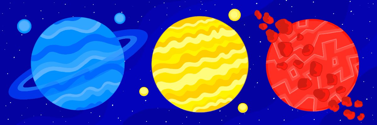 TheAurasNFT's tweet photo. The Auras Universe

The planets 🟡🔴🔵 and their colorful inhabitants form the tapestry of the Auras universe, a place where emotions color the very air one breathes. 

Each Aura, unique in their disposition, offers a glimpse into a society where diversity is not just accepted but celebrated 🌈

As explorers from distant worlds set their sights on this galaxy, they find themselves drawn not just to the physical beauty of these planets but to the vibrant cultures that thrive upon them.

This is the world of the Auras, where every color tells a story, every emotion paints a picture, and every being is a living masterpiece.

Welcome to a universe where the journey of discovery is endless, and the beauty of diversity shines brighter than the stars themselves. 

Embrace the adventure, for the Auras are waiting to share their world with you.

#nft #storytelling #aura