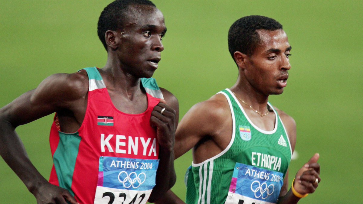 After dueling over 5000m at the 2003 Paris World Champs (Kipchoge 🥇, Bekele 🥉) these two legends will be facing off again in the Olympic marathon in Paris. 21 years later! 

At the time some thought these guys were much older than their birth certificates would indicate.