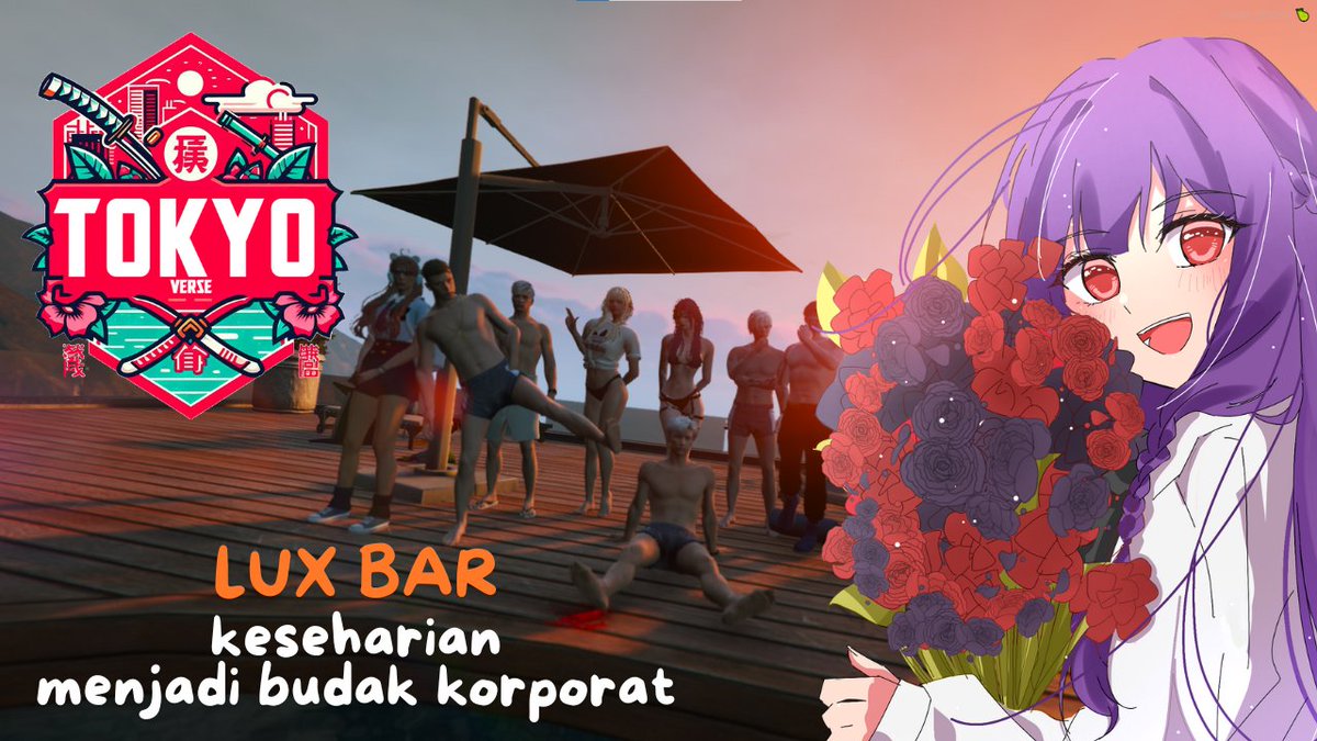 Streaming tonite~ ke 2x nya nge stream GTA hehe moga ga pusing T-T 8PM || 21/05/2024 youtube.com/live/BC2wCLG3h… #tokyoverseroleplay