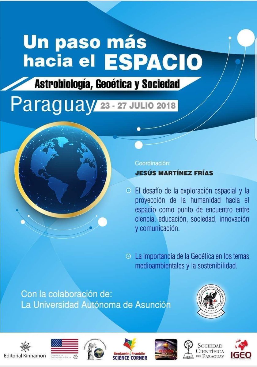 J_MartinezFrias's tweet photo. Mi colaboración con #Paraguay empezó hace 6 años con esta actividad. Desde entonces, hemos realizado diversas iniciativas conjuntas, MoUs con @AEP_News y la @uni_itapua y han madurado en la #UNI gracias a @Estel33898279 y su equipo. En 72h, viajaré de nuevo a Encarnación #AUPP https://t.co/ntthdmzVXC