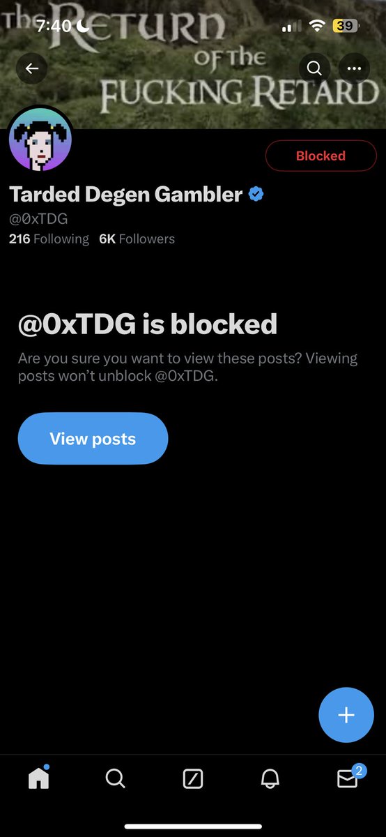 The most retarded 
Annoying account in q2 so far 

Idk y yall still giving this larp attention. Also  I’ve never seen anyone this retarded of all the traders I’ve encountered in my trading career