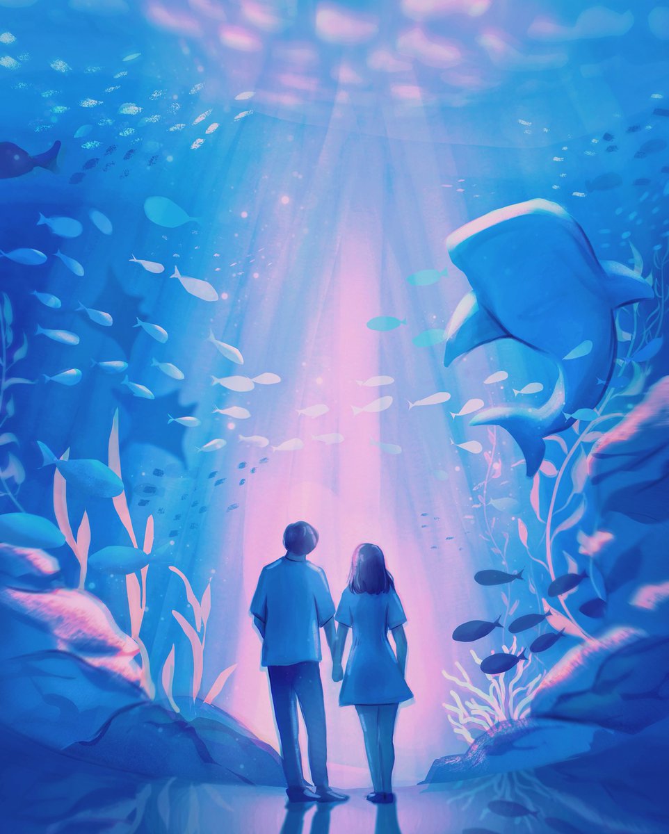 SmittenArtz's tweet photo. The aquarium 🤍 #digitalart https://t.co/FT6o1FoFYF