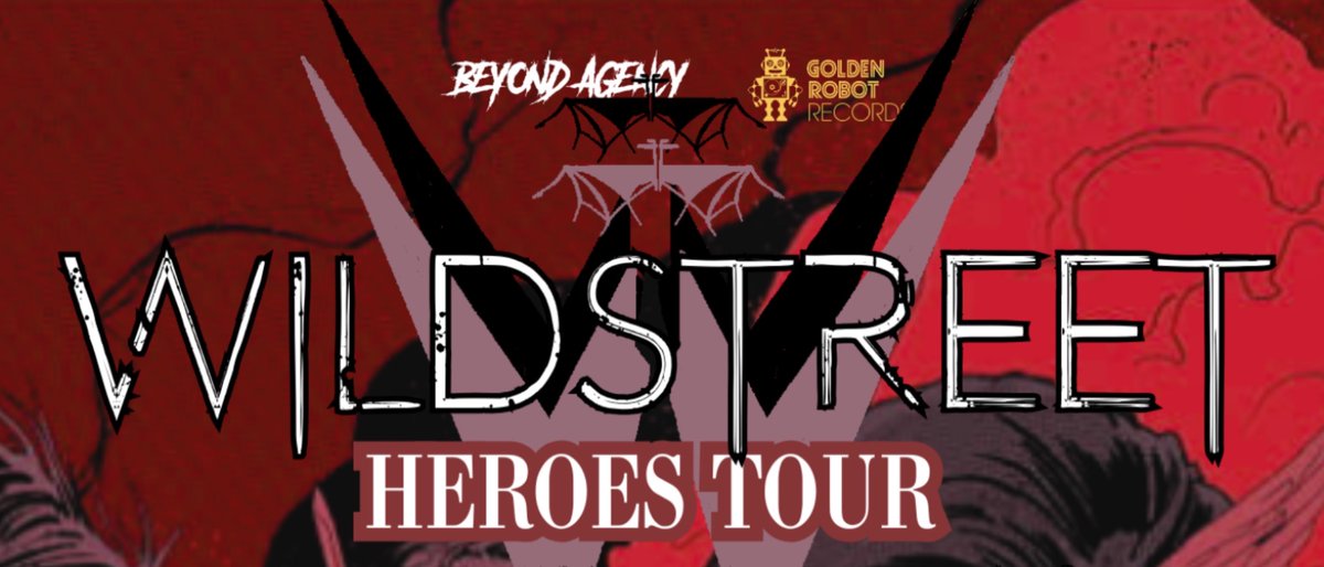 #USA ‘Heroes Tour @Wildstreet 07/28 Asheville, NC Sly Grog Lounge 07/30 Carbondale, PA The Stonehouse 08/01 Mechanicsburg, PA Lovedrafts 08/02 Thomasville, PA The Racehorse Tavern 08/04 Vineland, NJ Kacey Rays @GoldenRobotrcds @mgmtbeyond