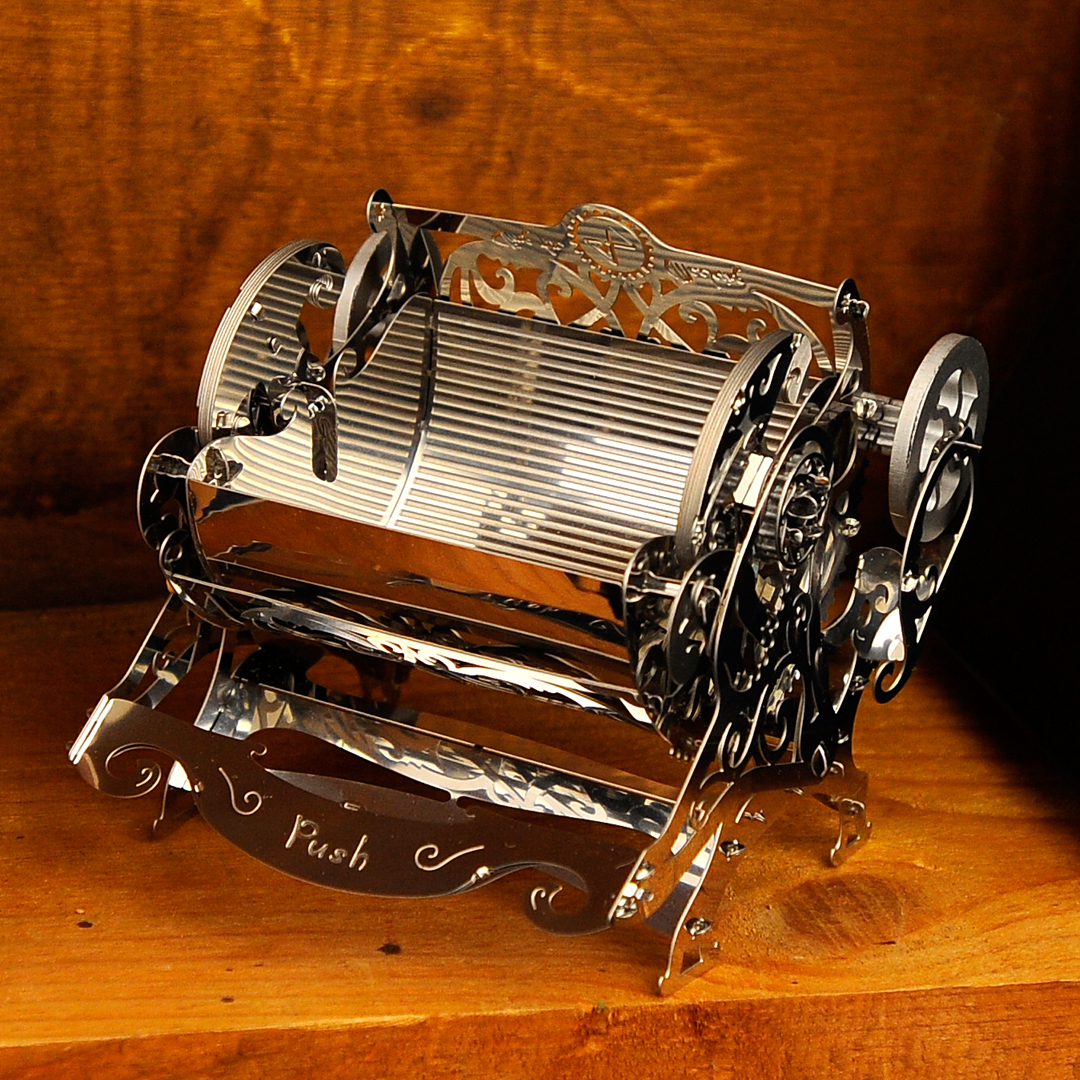 Time4machine_de's tweet image. ✨ Entdecke die #GorgeousGearbox 
time4machine.de/products/gorge…
von @Time4machine_de ! Dieses beeindruckende #DIY-#Modell aus poliertem #Metall ist ein Muss für Technik- und #Autoenthusiasten. Perfekt als #Geschenk oder für Dein nächstes Projekt!🔧 #Modellbau #TechnikLiebhaber