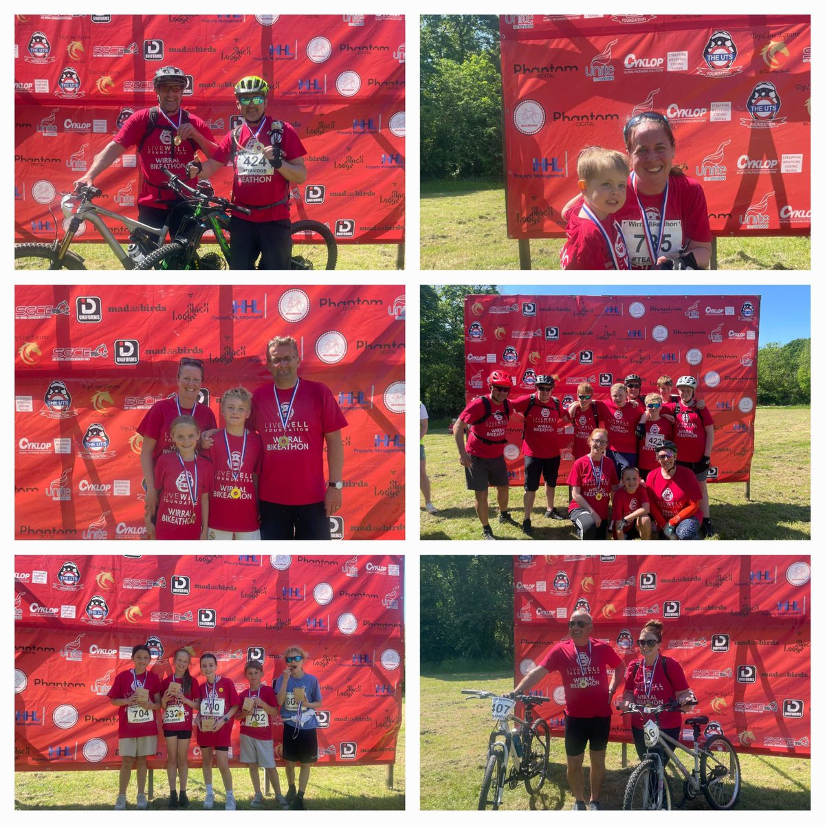 SG Civil Engineering were delighted to support the @utsfoundation at the weekend with the Wirral Bikeathon - there were a record number of riders and they loved celebrating their success with pics on our selfie wall #loveconstruction #sgce #civilengineering