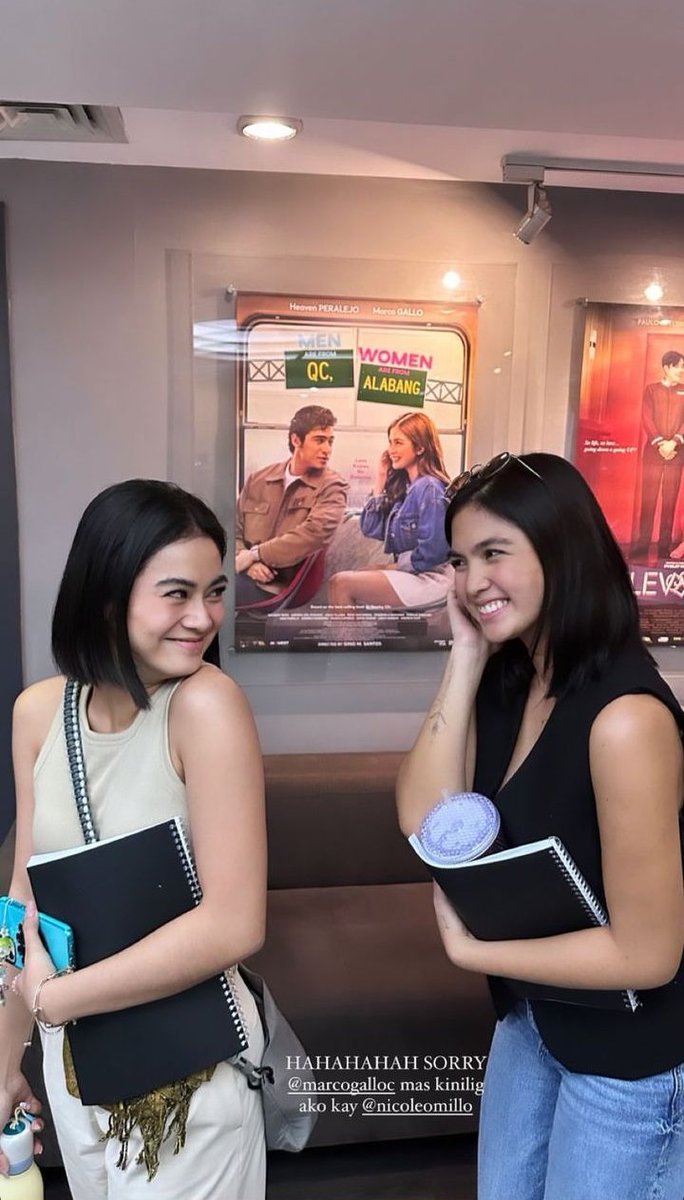 mvchrncls's tweet photo. we missed you our #LuKe, pero sino ba ang thirdwheel sainyo ni gallo?

#MarVen #HeavenPeralejo #MarcoGallo https://t.co/yVIeSCPbCb