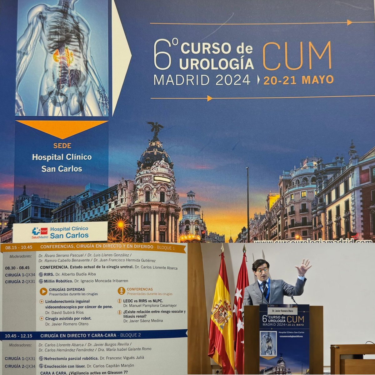 Presenting <a href="/Medtronic/">Medtronic</a> #Hugo Ras in <a href="/ROC_Urologia/">ROC Clinic</a> experience: 203 procedures, all the urological surgery portfolio. Big thank you and congrats to the organizers. Our Hugo Ras program is a reality. Happy improving our patients life’s.