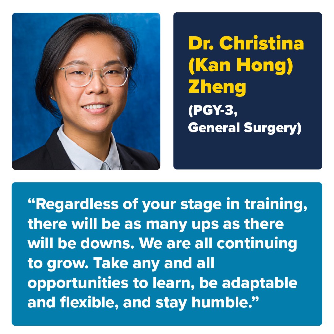 MedStar Health Academics (@medstaracademic) on Twitter photo 👋 Meet Dr. Christina (Kan Hong) Zheng, DO, (PGY-3, General Surgery). She says surgery is a good fit because she likes to use her hands to get things done and she likes to keep moving. She's also the voice behind the IG account for <a href="/MedStarBaltSurg/">MedStar Baltimore General Surgery Residency</a>.
medstargme.news/zheng 👋 Meet Dr. Christina (Kan Hong) Zheng, DO, (PGY-3, General Surgery). She says surgery is a good fit because she likes to use her hands to get things done and she likes to keep moving. She's also the voice behind the IG account for <a href="/MedStarBaltSurg/">MedStar Baltimore General Surgery Residency</a>.
medstargme.news/zheng