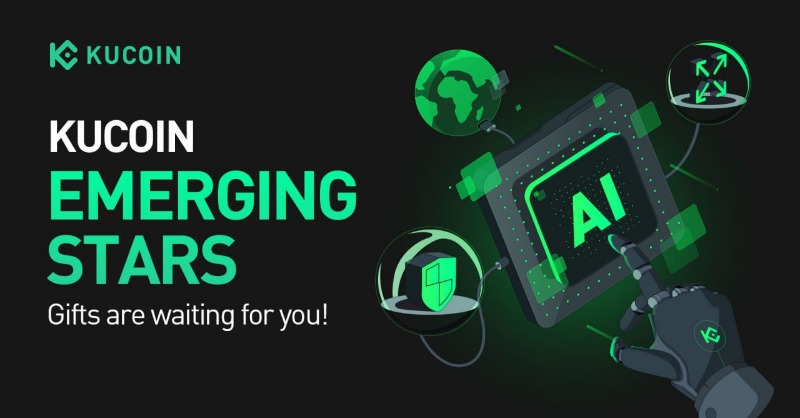 kucoincom's tweet photo. 🌟  #KuCoin Emerging Stars Reboot!

🤖 Join the AI Rise Campaign with $CGPT, $JAM, $DYP, $LAI, and $DCK! Trade and join the X Space for a chance to win exciting prizes! 💸🎉

🚀Get your trading going and participate now ⤵️