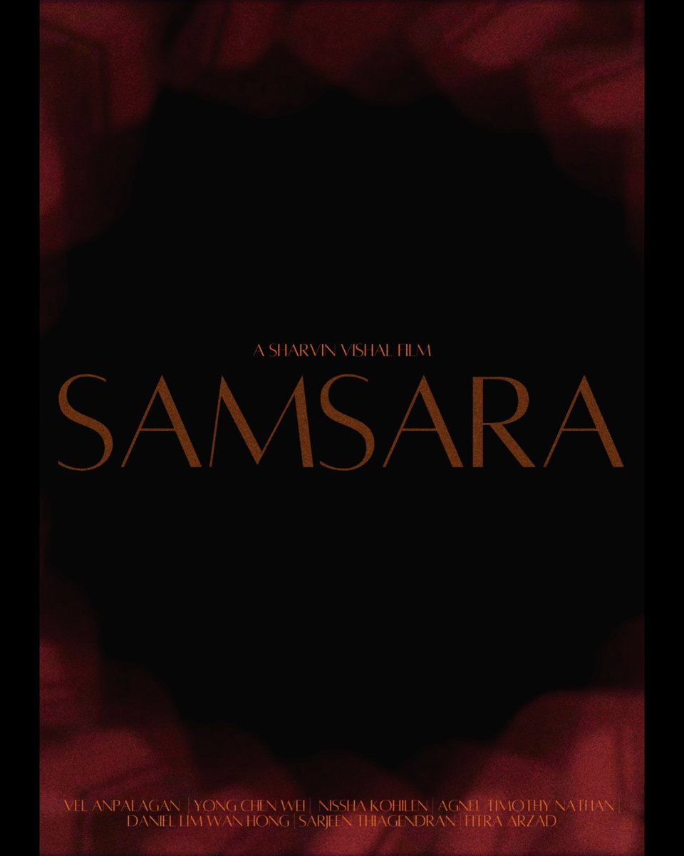 sharvinofilm's tweet photo. “SAMSARA” a short film I directed is coming this Friday

This film was made possible because a bunch of friends came together to work on it. I’m so grateful to have worked together with each one of them ❤️ https://t.co/T5A4skAGn9