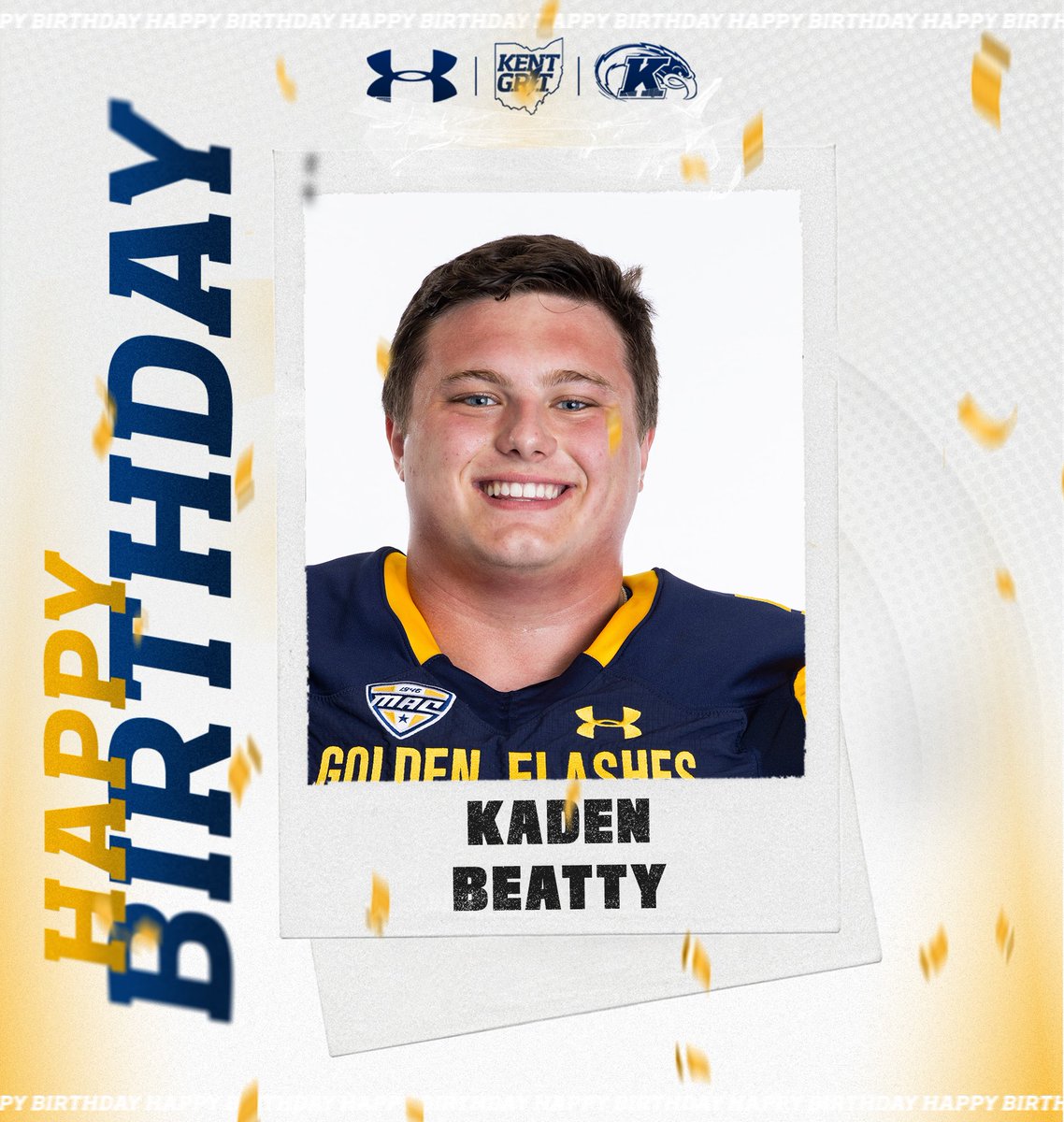 Happy Birthday to @BeattyKaden ⚡️ #KentGRIT⚡️| #ALLIN