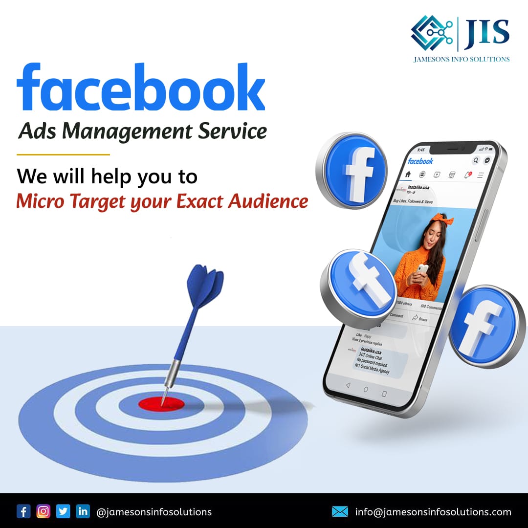 Facebook Ads Management Service! 🎯

Our facebook ads experts help to grow your business by taking complete advantage of Facebook.

#ads #facebook #facebookads #adsmanagement #adservice #onlineads