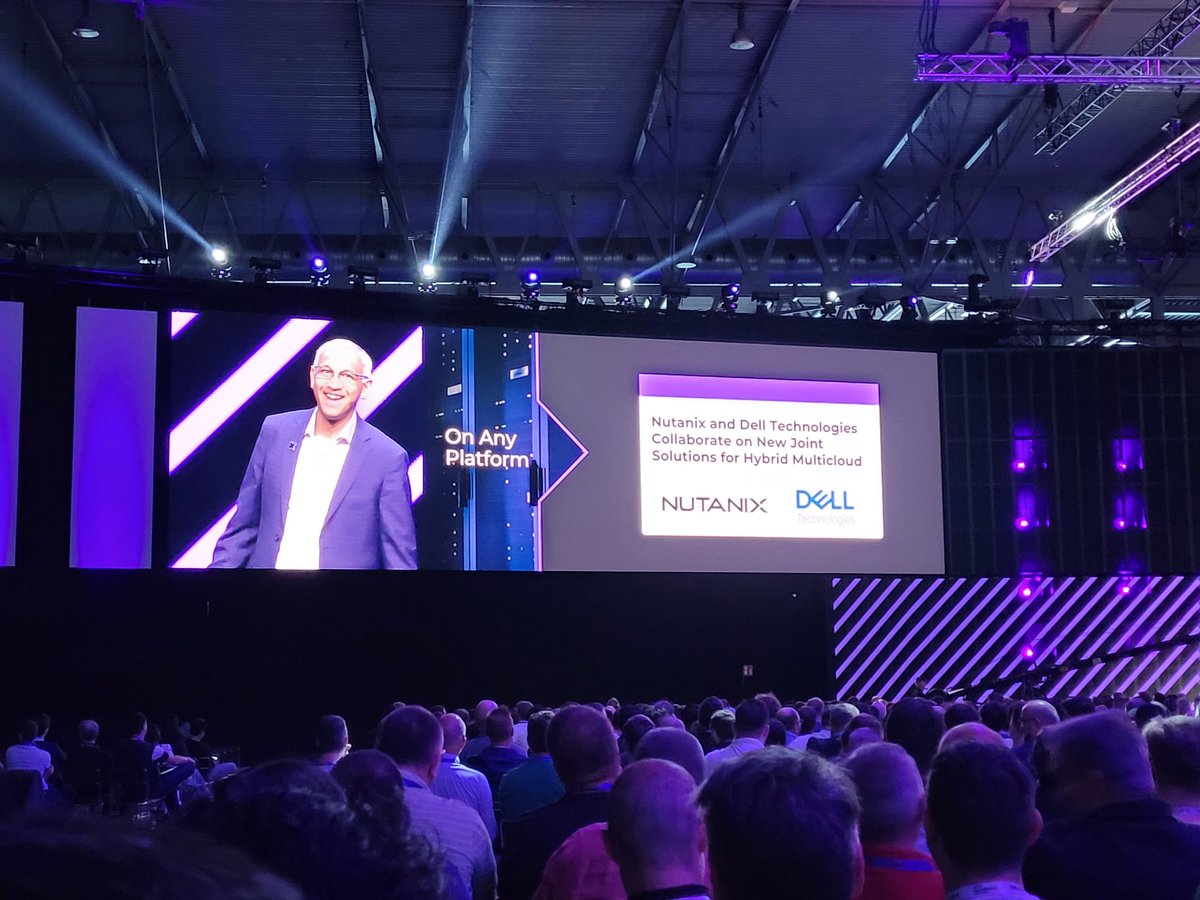 sujaikumarj's tweet photo. Nutanix and Dell to collaborate on new joint Hybrid Multicloud solutions - just announced at .NEXT 2024. Helping out our Enterprise Customers! #Next2024 #Nutanix https://t.co/m2xt58hASA
