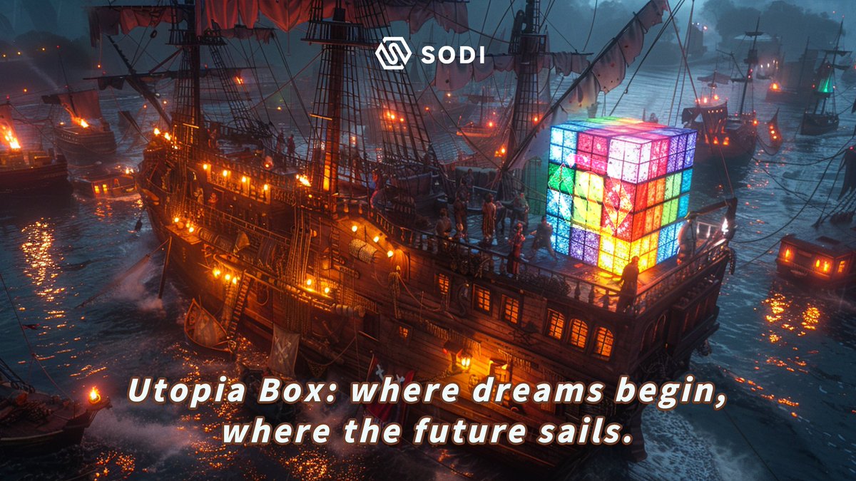 Sodi_UtopiaBox's tweet photo. Setting sail🚢
#UtopiaBox #Sodi #Solana #SodiV2 https://t.co/masIXsaFxJ