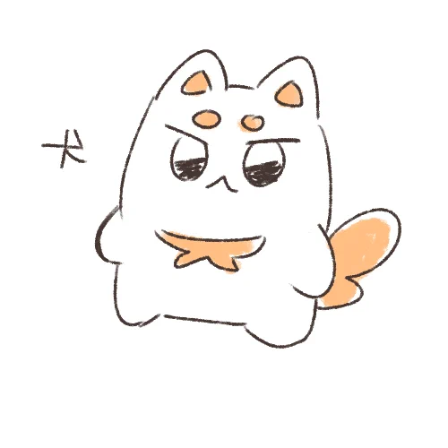 @mg_ytm 仲いいフォロワーがキャラデザしてくれたやつで、犬です(?) 