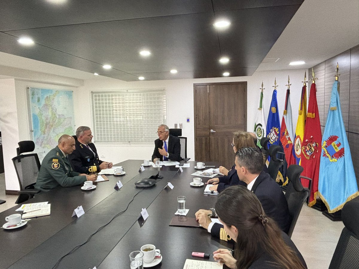 Thank you Minister Velásquez Gómez @mindefensa for an inspiring conversation about our military cooperation. NATO & Colombia are working together on a wide range of issues, incl. cyber security, terrorism, the fight against corruption and maritime security.