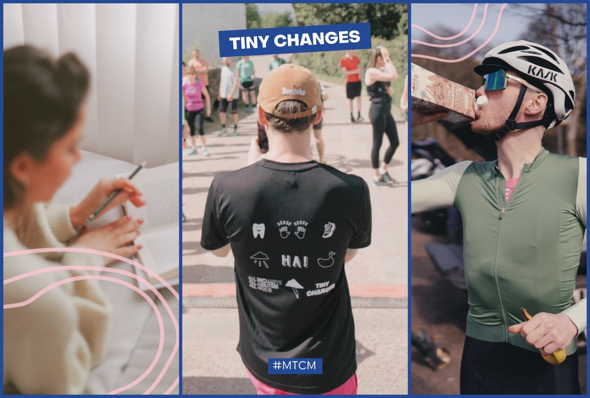 There are lots of ways to take part in MTCM - and you can do it from anywhere in the world! From planning a sponsored fundraiser - like a cycle, run or swim - to setting yourself a personal challenge like ‘30 days of kindness’ & making a donation. #MTCM