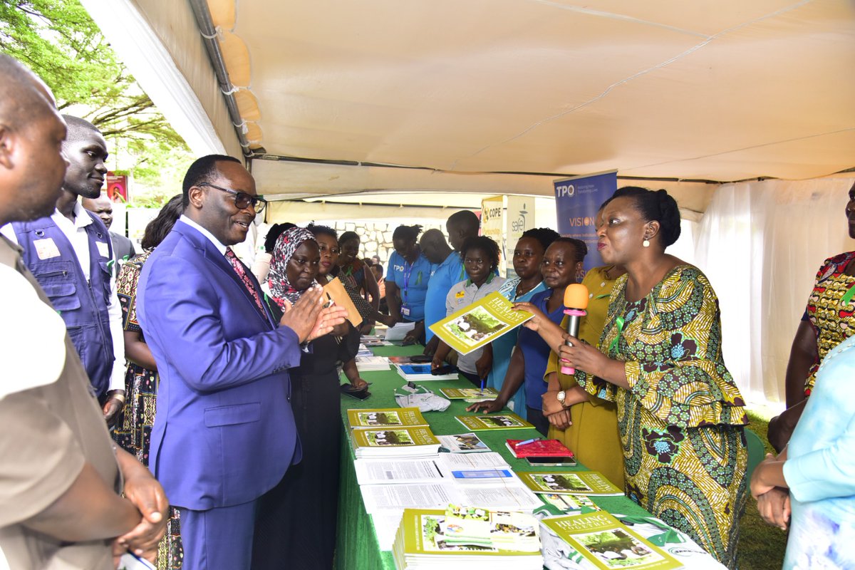 Commissioner of Parliament, Hon. @MathiasMpuuga has urged government to mainstream mental health issues in all sectors in order to reduce the growing number of mental health cases in the country. This, he said while officiating at the mental health awareness camp at Parlaiment.