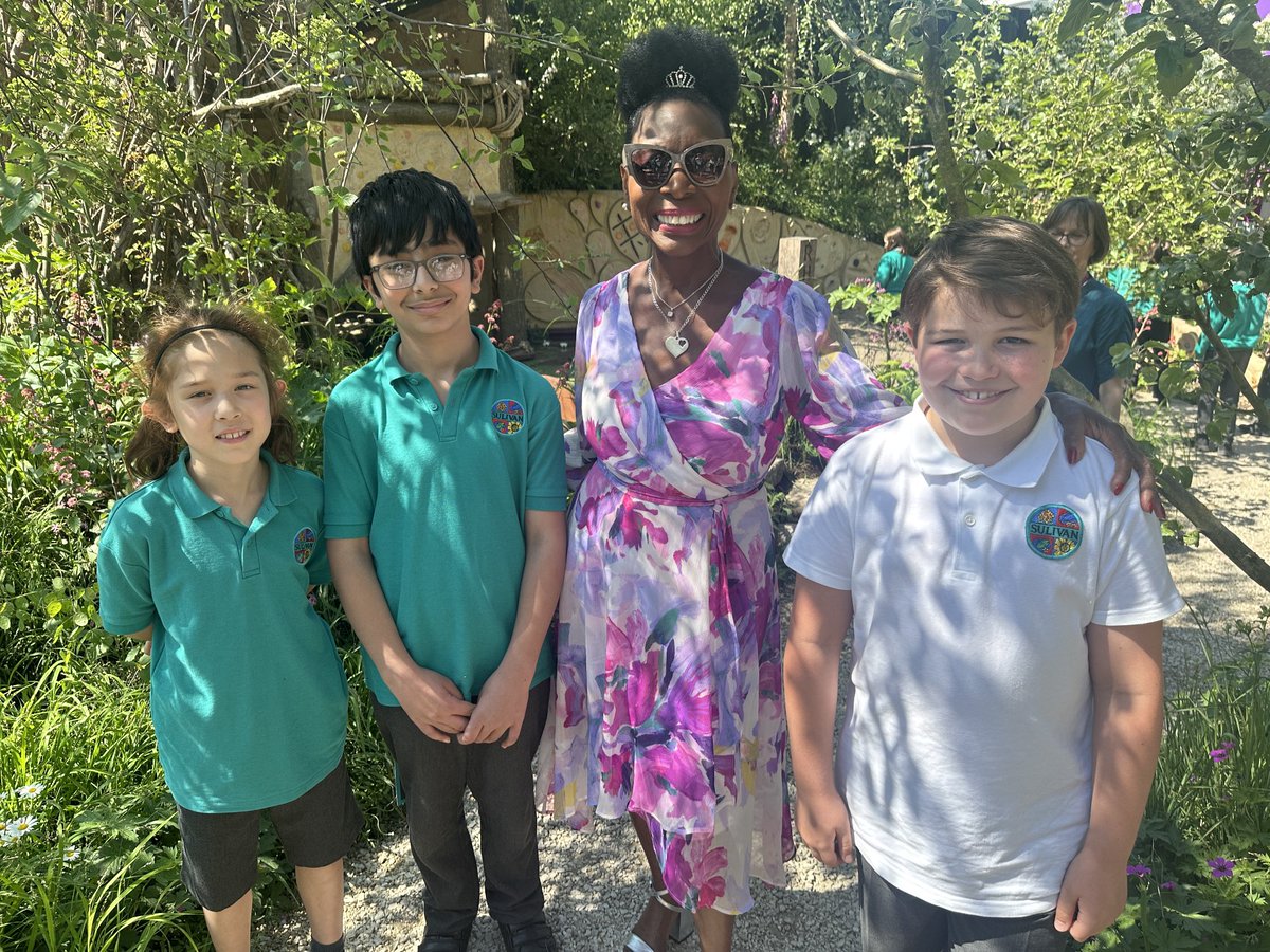 Great to see that there is such a wonderful emphasis on children involved with gardening at the #ChelseaFlowerShow this year. The children’s ‘No Adults Allowed’ garden is so creative ⁦<a href="/The_RHS/">The RHS</a>⁩