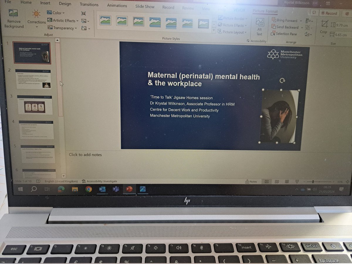 Grateful to Louise Porter, Employee Engagement Coordinator @JigsawHG for the invitation to present on #perinatalmentalhealth in the workplace as part of their Time to Talk session tomorrow ❤️❤️❤️