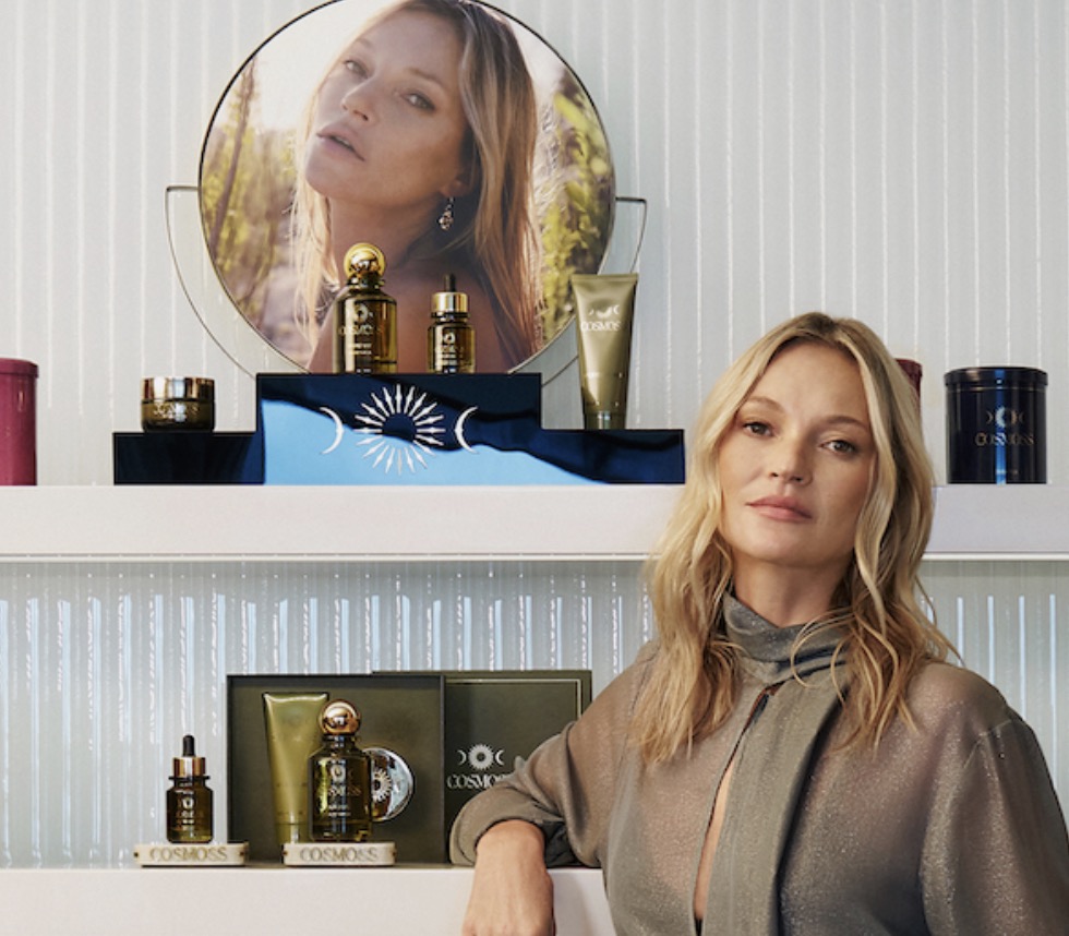 Interesting news from the U.K. this morning. Kate Moss is launching her debut makeup collection which will include mascaras, eyeshadow, blush and lip gloss - all sold under her name. She launched a wellness brand Cosmoss in 2022 which sells skincare.