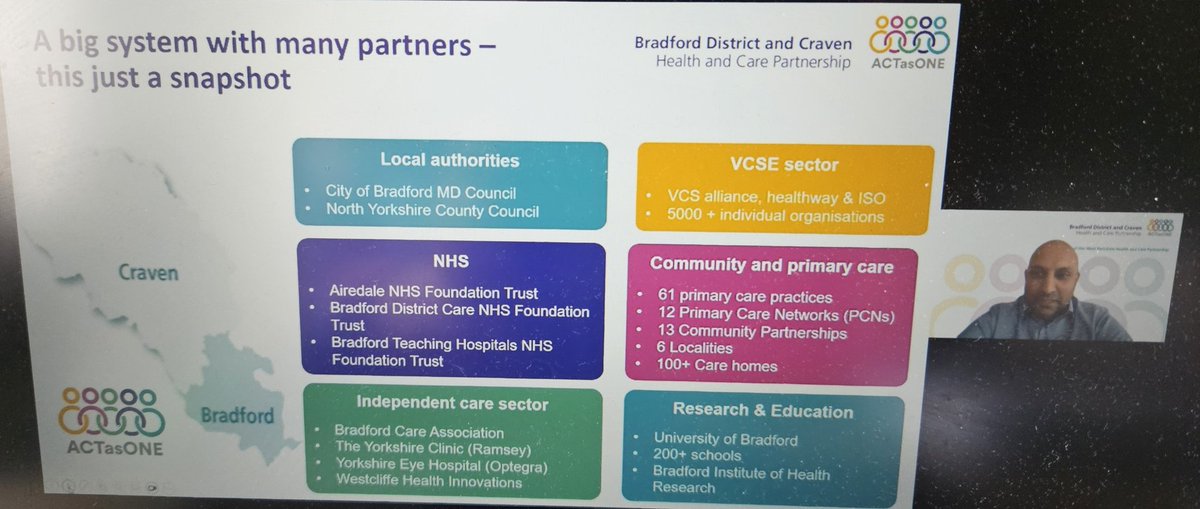 Today's @BDCFT Broadcast (for staff internally) shows how we're acting as one across our health and care system to keep our communities happy, healthy at home. Find out more bdcpartnership.co.uk #ActAsOne thank you @shubly and Shak for a great presentation @keighley_sam
