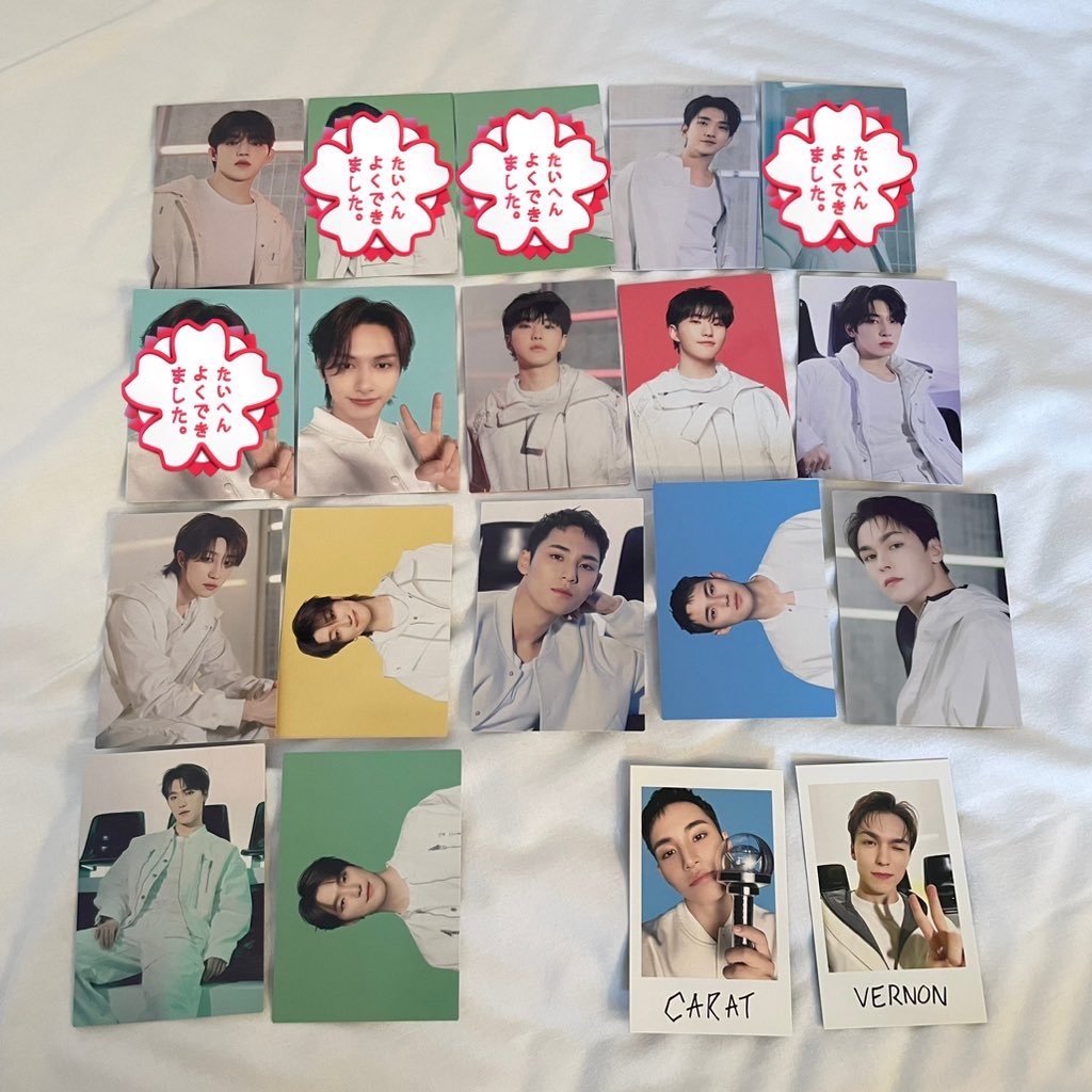 o228104159So's tweet photo. SEVENTEEN セブチ FOLLOW AGAIN TO JAPAN イルコングッズ トレカ インスタントフォト 交換

【譲】エスクプス ジュン ホシ  ウォヌ THE8(ミンハオ) ミンギュ バーノン ディノ

【求】ドギョム(DK)>ウジ

セルカ.メッセージ各同種のみ
日産.オフイベ手渡し>同日発送
お気軽にお声掛けください https://t.co/CvppueYCjc