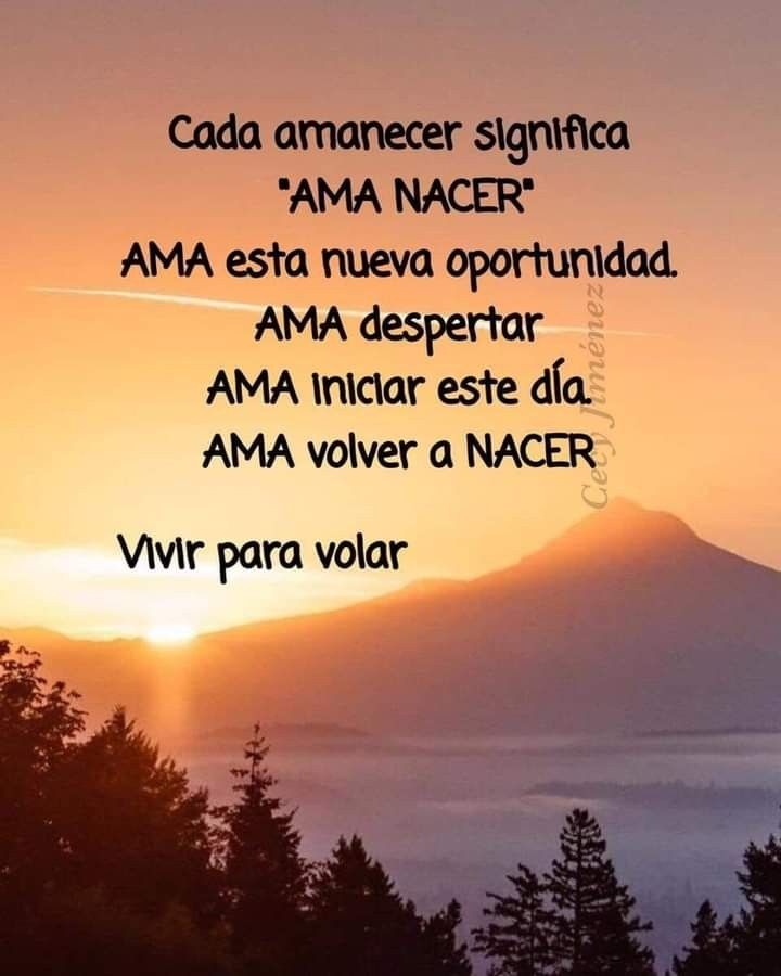 Motivosentuvida's tweet photo. Cada amanecer significa "AMA NACER" 
#FelizMartes https://t.co/wQTo6sxWkd