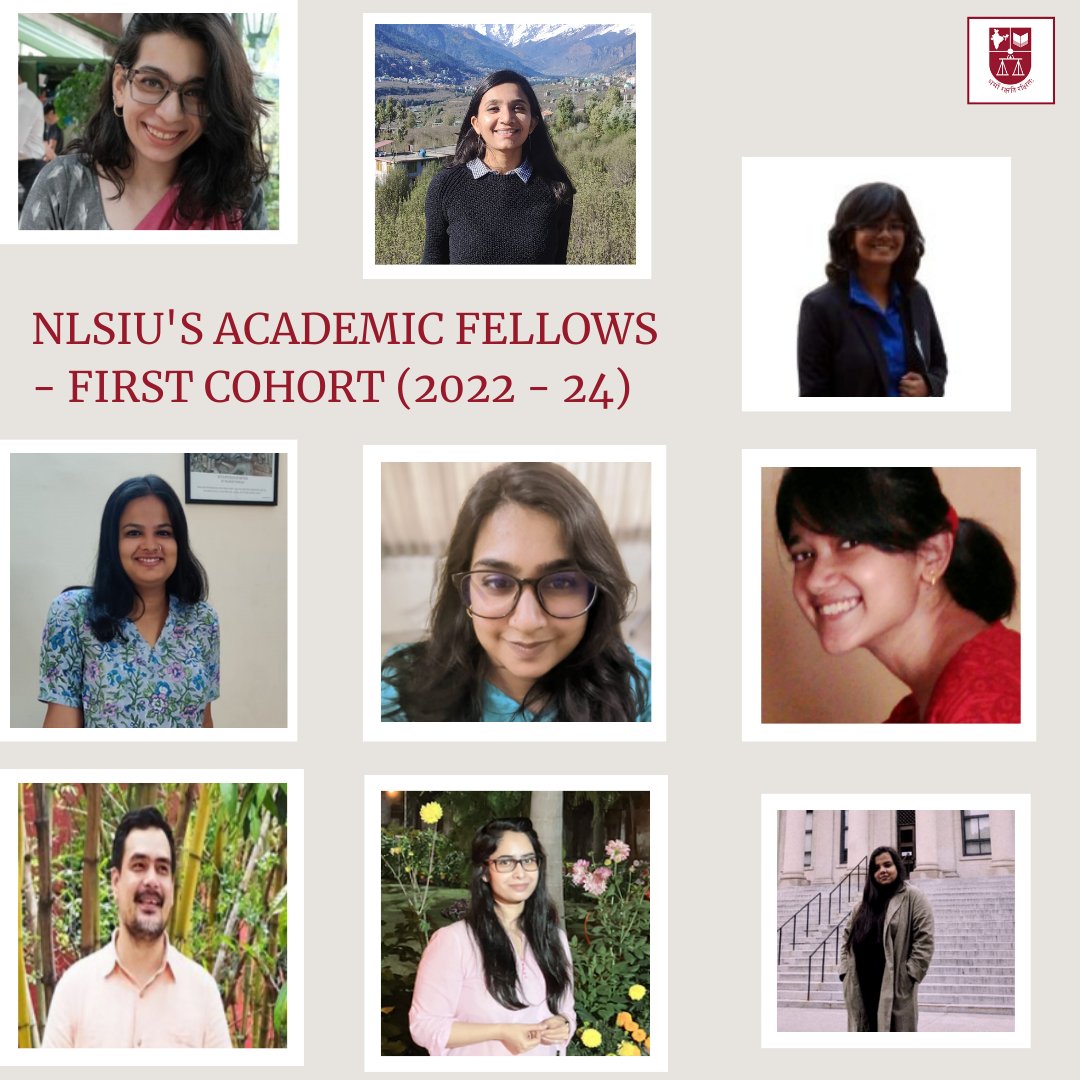 In December 2021, NLSIU launched the annual, two-year, full-time Academic Fellowship Programme.

We asked the first cohort (2022-24) to share their experiences &amp; reflect on how their respective career paths have developed during &amp; after the programme.

nls.ac.in/news-events/nl…