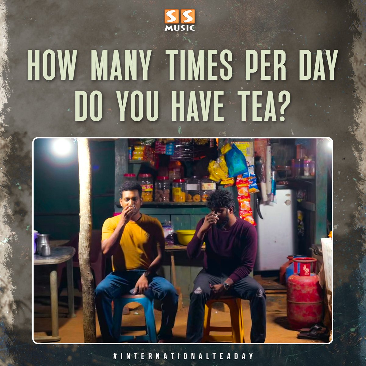 SSMusicTweet's tweet photo. Vera Ethuvum Thevaillai Tea Mattum Pothum ☕
.
#InternationalTeaDay #TeaDay2024 #InternationalTeaDay2024 #TeaLovers #Tea #SSMusic https://t.co/FgaqgvKgl0