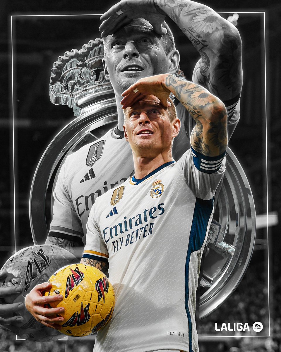 He lived it. He loved it. 

Thank you, @ToniKroos 🎱