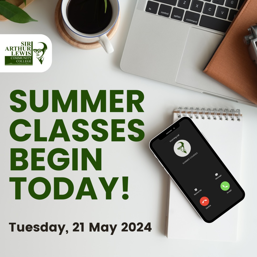 SirArthurLewis's tweet photo. Our #ProfessionalSkillsCourses for Summer 2024 begin TODAY!
#SALCC #communtiycollege #electricalinstallation #plumbing #tiling #masonry #computerapplications #humanrelations #emergencyfirstaid #juveniledelinquency #probationandparol #audiovisualproduction #speech #physics #math https://t.co/SgpIIFsd3Z