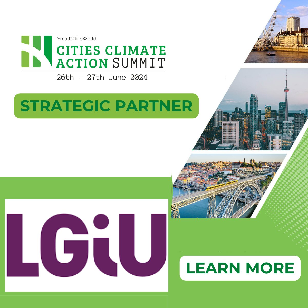 SmartCitiesW's tweet photo. Excited to announce @LGiu as one of our strategic partners for this year's Cities Climate Action Summit - the only climate action event dedicated to addressing the climate issues facing the worlds cities.
More opportunities for partners https://t.co/wV9Luu1TBA
#CCAS2024 #LGIU https://t.co/vNFaH7xiOB
