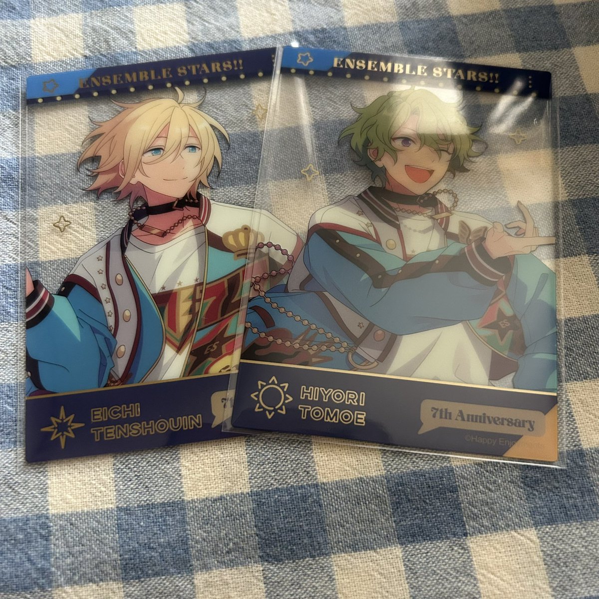 ioris016's tweet photo. 【交換】あんスタ 中国 7周年 クリアカード

譲▶︎司 レオ 嵐 宗 みか ひなた ゆうた 斑 アドニス 晃牙 友也 創 なずな こはく ニキ 一彩 マヨイ 紅郎 夏目 宙

求▶︎英智 日和 >青枠

郵送のみ
⭐︎は日和との交換か、無印含む交換。
お写真DMにてご提示致します。
よろしくお願い致します。 https://t.co/jnBLBqjSKZ