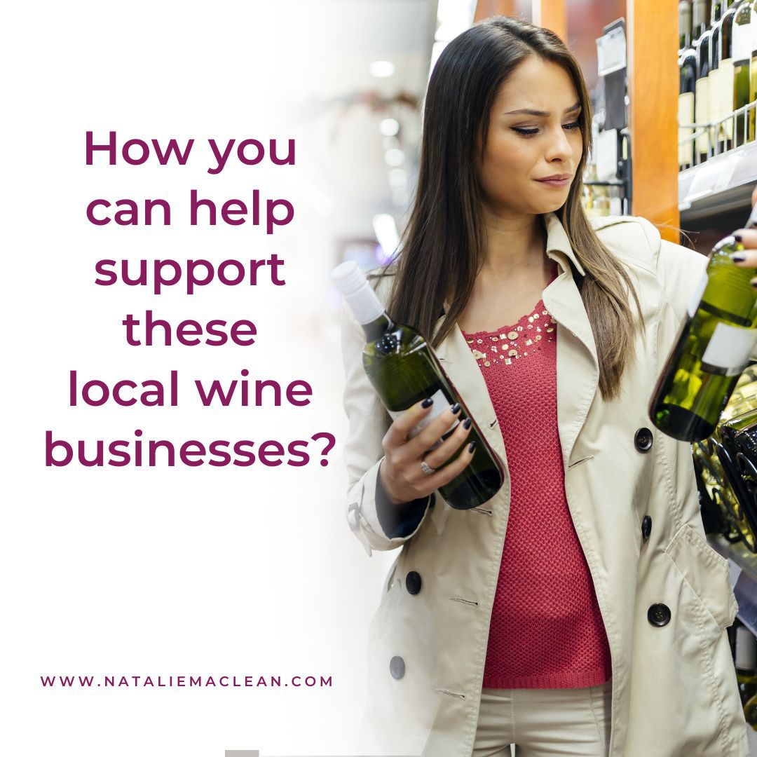 🍷 How you can help support these local wine businesses❓ nataliemaclean.com/blog/videos/su… 🍾 Are you a fan of your local wines❓ @ONCraftWineries @grapegrowersont @wineriesofNOTL @triuswines @PellerVQA @smalltalkwines @Reifwinery @konzelmann @perigonbeverage @creeksidewine @NCTWinery