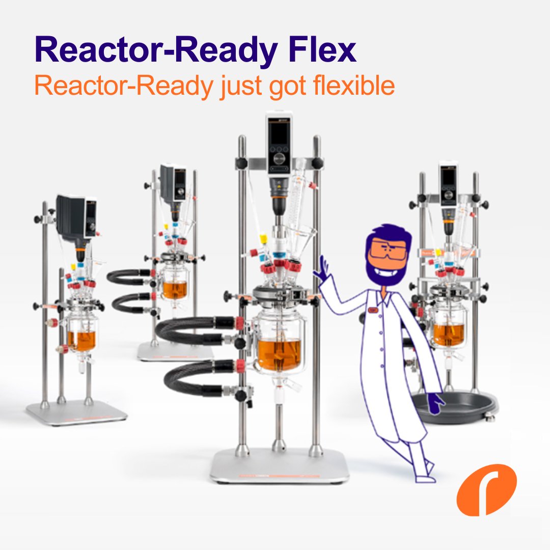 Reactor-Ready Flex is a modular jacketed lab reactor system that allows you to pick the components and features that benefit your chemistry workflows. Find out more by visiting our online configurator: chemistry.radleys.com/Reactor-Ready-… #configurator #realtimechem #processchemistry