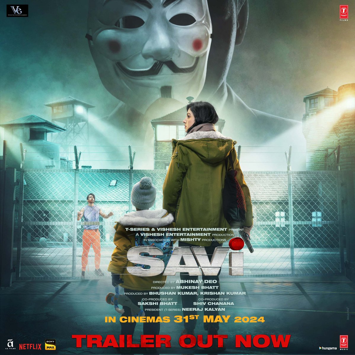In the face of danger, COURAGE is her only weapon. For her family, Savi can wage a war with the whole world!

#SaviTrailer out now! 

bit.ly/Savi_OfficialT…

#Savi in cinemas 31st May, 2024.

<a href="/AnilKapoor/">Anil Kapoor</a> #DivyaKhossla #HarshvardhanRane  <a href="/deo_abhinay/">AbhinayRameshDeo</a>
<a href="/TSeries/">T-Series</a>