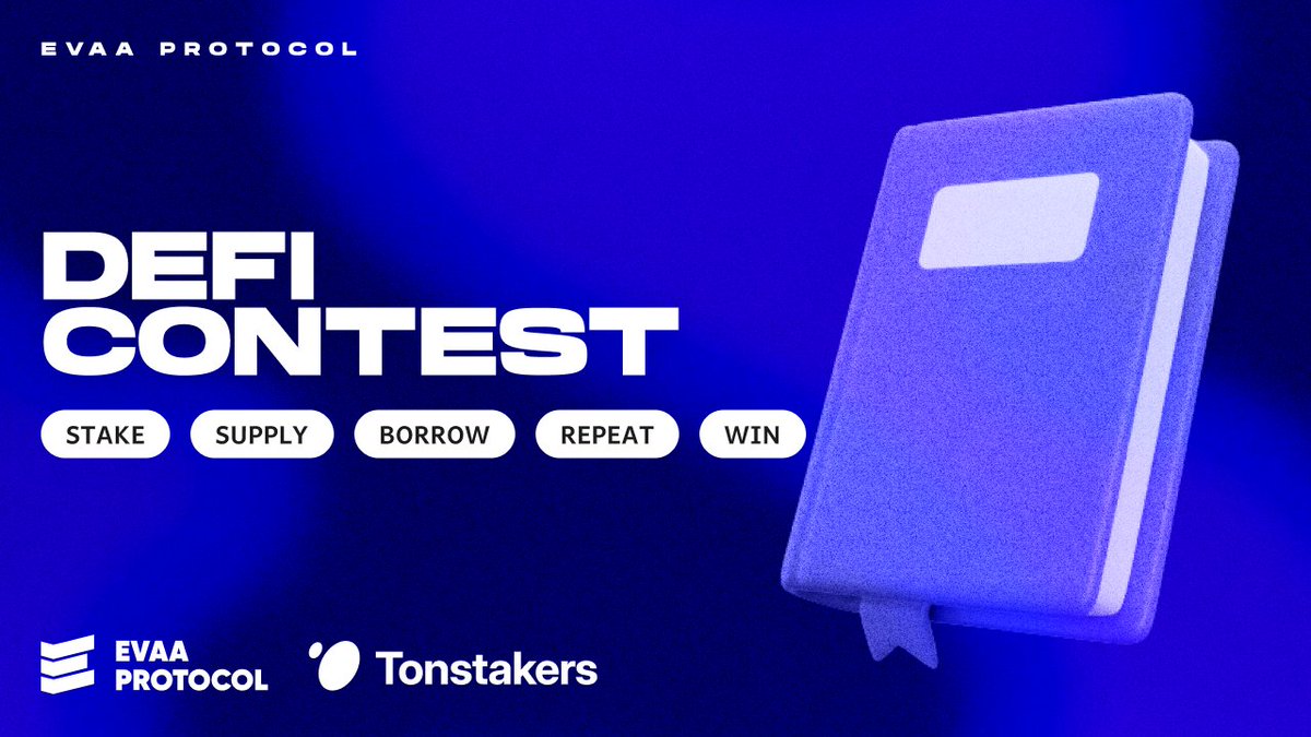 EVAA Protocol (@evaaprotocol) on Twitter photo 🙏 Share up to $20,000 in prizes: May 21 - June 14!
Join our TON DeFi Educational Competition featuring <a href="/tonstakers/">Tonstakers | TON Liquid Staking</a> and <a href="/evaaprotocol/">EVAA Protocol</a> to test your new knowledge from our guide for a chance to win a share of the significant prize pool of up to $20,000. 🙏 Share up to $20,000 in prizes: May 21 - June 14!
Join our TON DeFi Educational Competition featuring <a href="/tonstakers/">Tonstakers | TON Liquid Staking</a> and <a href="/evaaprotocol/">EVAA Protocol</a> to test your new knowledge from our guide for a chance to win a share of the significant prize pool of up to $20,000.